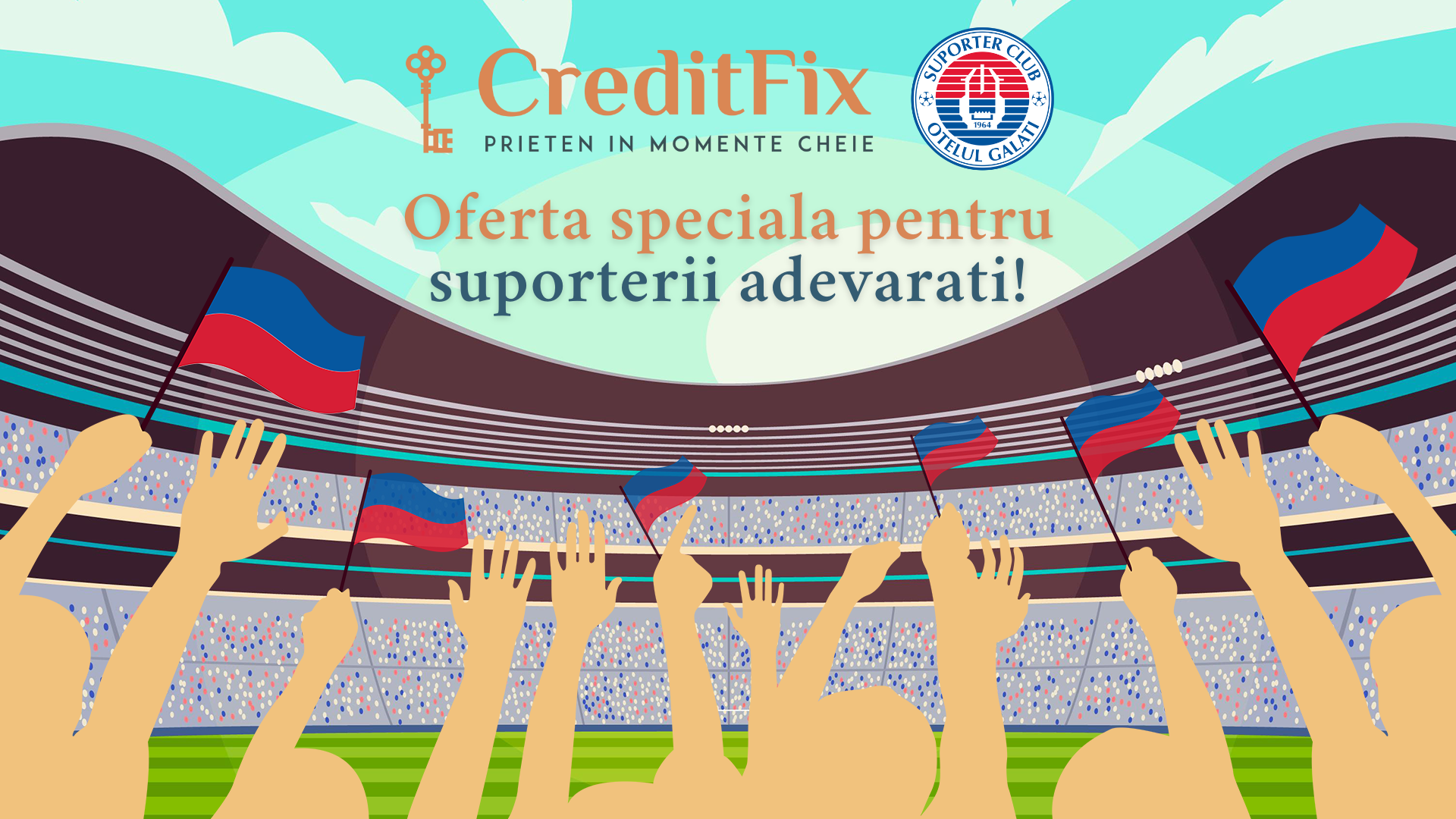 Credit pentru suporterii adevarati